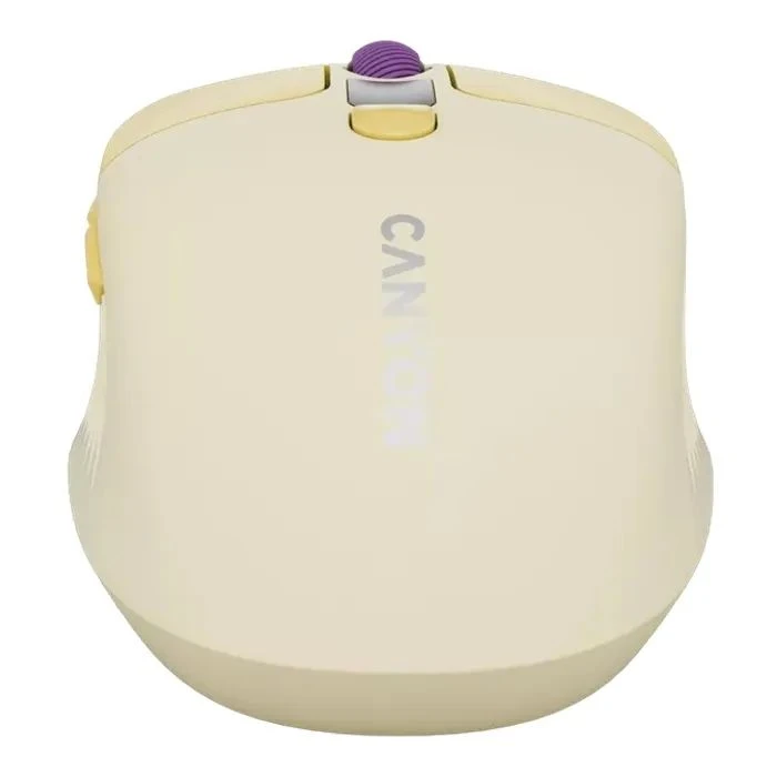Canyon MW-26 LCD Silent Wireless/Bluetooth Yellow (CNS-CMSW26Y) (UA) Основные характеристики;