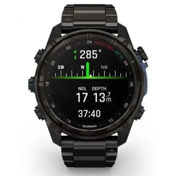 Смарт-годинники Garmin Descent Mk3i, 51mm, Crbn Gry DLC Ti/Ti (010-02752-14) (UA)