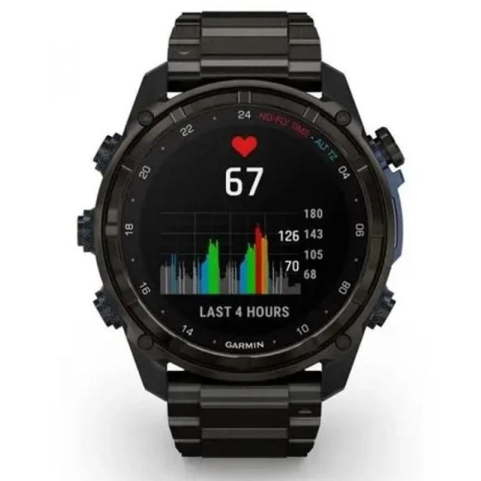 Смарт-годинники Garmin Descent Mk3i, 51mm, Crbn Gry DLC Ti/Ti (010-02752-14) (UA)