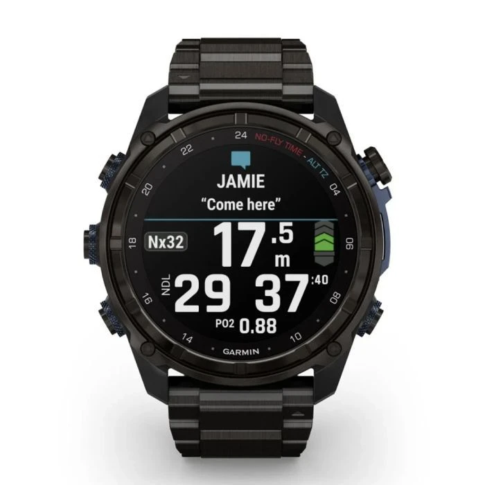 Смарт-годинники Garmin Descent Mk3i, 51mm, Crbn Gry DLC Ti/Ti (010-02752-14) (UA)