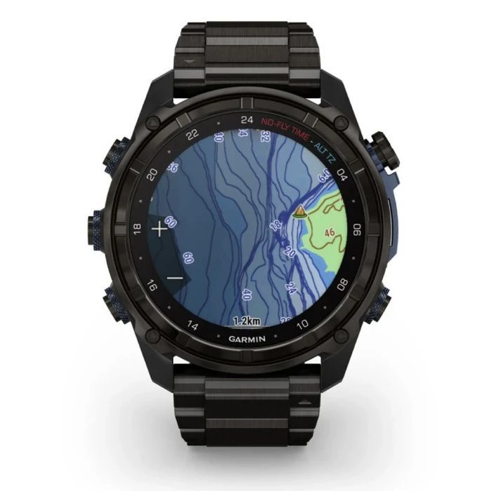 Смарт-годинники Garmin Descent Mk3i, 51mm, Crbn Gry DLC Ti/Ti (010-02752-14) (UA)