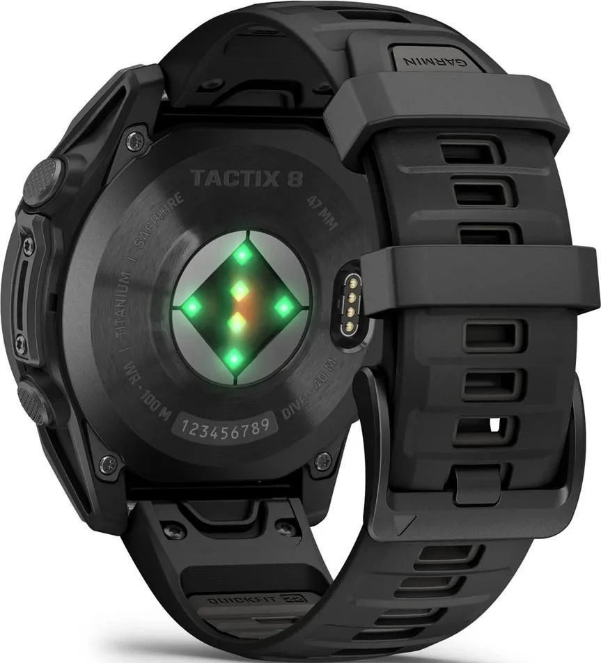 Смарт-годинники Garmin tactix 8 - 51 мм Solar Elite включає Applied Ballistics Elite Solver (010-03407-11) (UA)