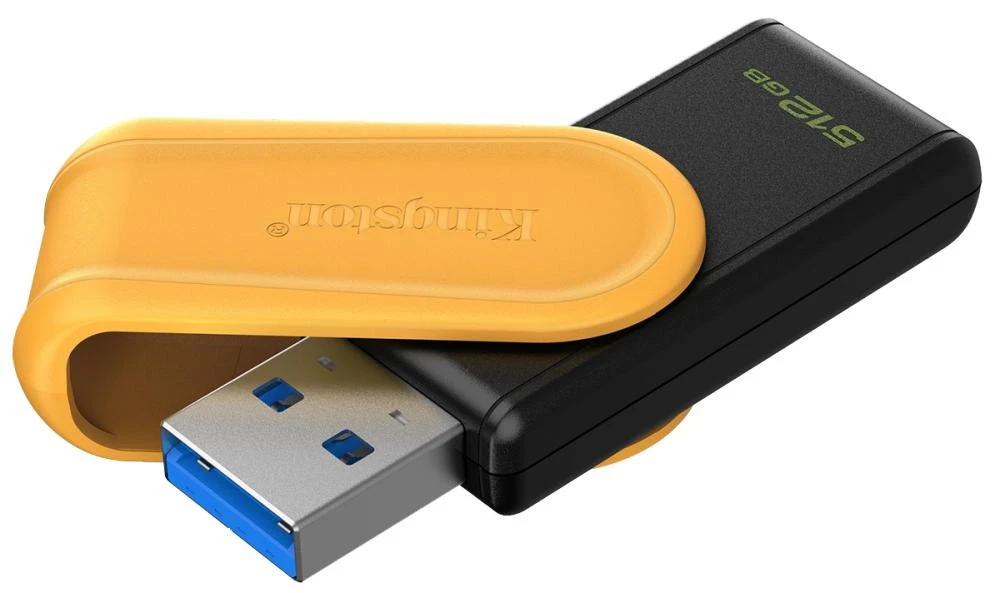 Kingston 512 GB USB 3.2 Type-A Gen1 DT Exodia S Black/Orange (DTXS/512GB) (UA) Бренд: Kingston; Лінійка: DataTraveler Exodia