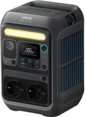 Зарядна станція Anker Solix C300X (A1723311) (UA) Бренд: Anker; Розетка AC 230В: 2; USB Type-C: