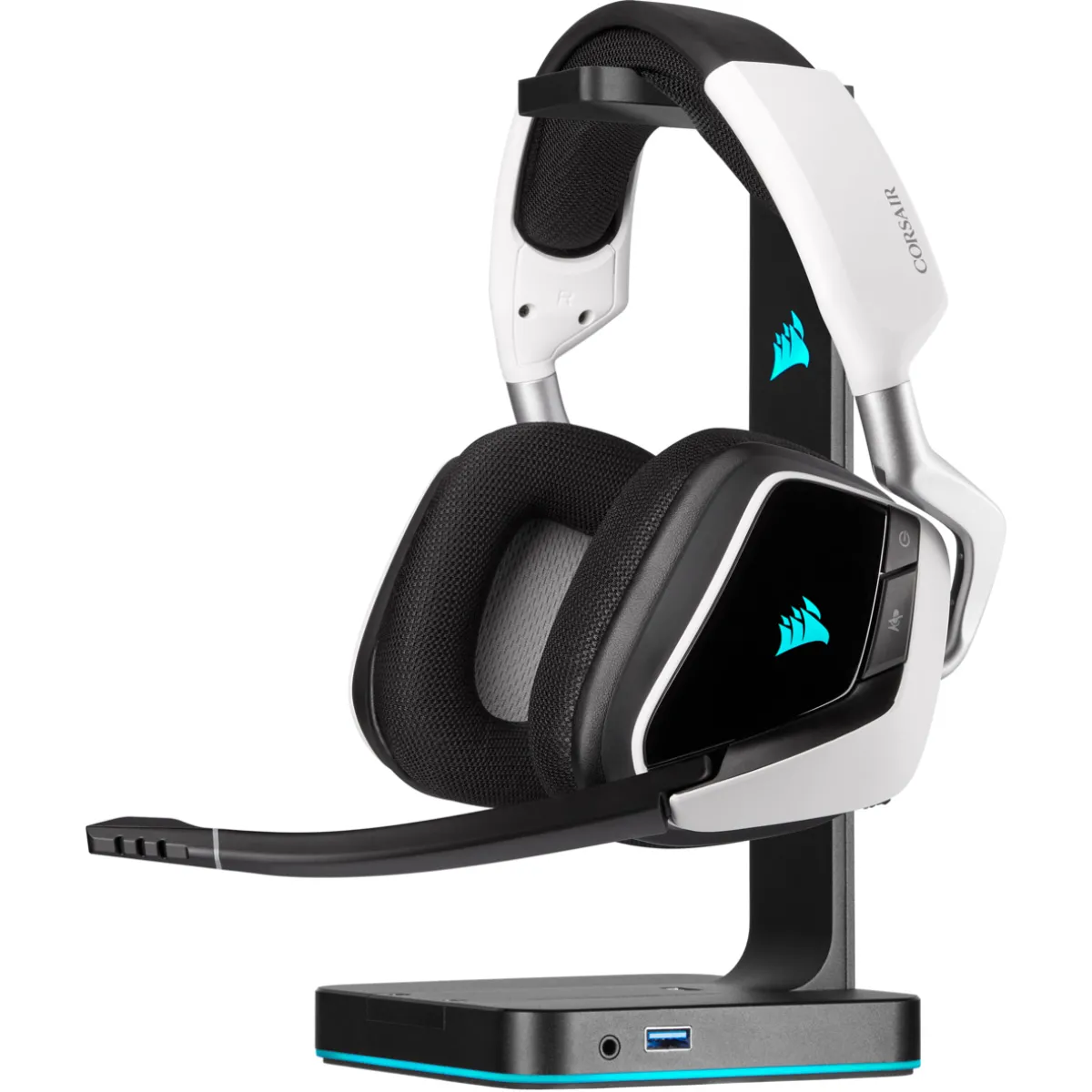 Corsair VOID WIRELESS 2.0 White (CA-9011202-EU) Тип: геймерські (ігрові);