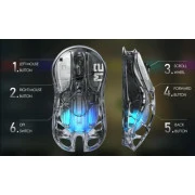 GravaStar Mercury M2 Transparent Black (GRAVASTARM2_XTAL_BLK) (UA)