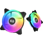 Кулер для корпусу PcCooler F3 T120 ARGB BK 3IN1 (UA)