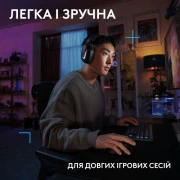 Logitech G522 Lightspeed Wireless Gaming Headset Black (981-001544) (UA)