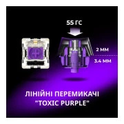 Lorgar KBP70MW Pro RGB Wireless/Bluetooth/USB UA Black/yellow (LRG-KBP70MW-YL-US) (UA)