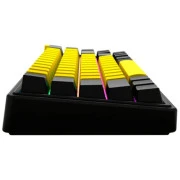 Lorgar KBP70MW Pro RGB Wireless/Bluetooth/USB UA Black/yellow (LRG-KBP70MW-YL-US) (UA)