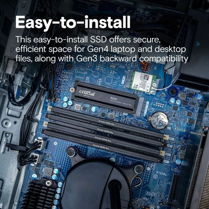 M.2 2280 2TB P310 with heatsink Micron (CT2000P310SSD5) (UA)