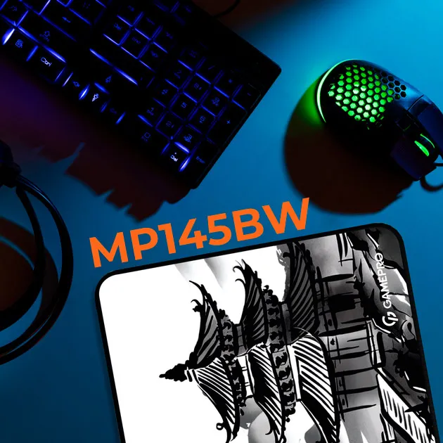 GamePro Speed/Control White (MP145BW) (UA) ; Тип поверхні: speed, control;