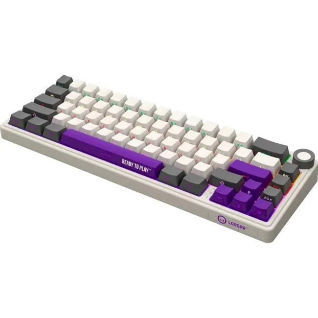 Lorgar KBP70MW Pro RGB Wireless/Bluetooth/USB UA Beige (LRG-KBP70MW-RT-US) (UA) ; Конструкція: механічна; Тип