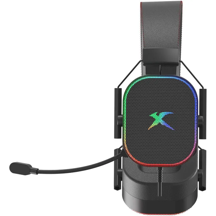 Xtrike ME GH-606 XBOX/PS/PC USB+3.5 мм RGB Чорний (GH-606) (UA) ; Призначення: для консолі;