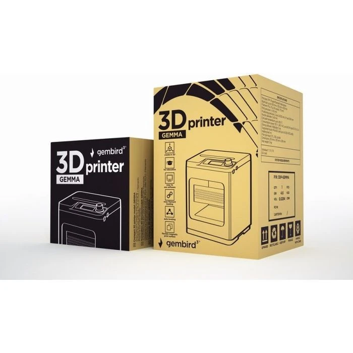 Gembird 3DP-GEMMA (UA) ; Кількість друкуючих головок: 1;