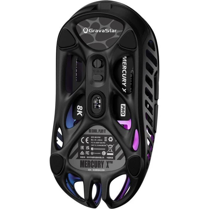 GravaStar Mercury X Pro 8K Wireless/Bluetooth/USB Black (GSXPRO_BLK) (UA)
