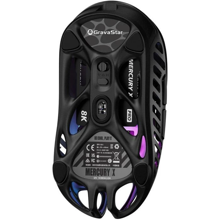 GravaStar Mercury X Wireless/Bluetooth/USB Black (GSX_BLK) (UA)