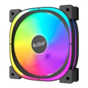 Кулер для корпуса PcCooler EF120 ARGB BK (UA)