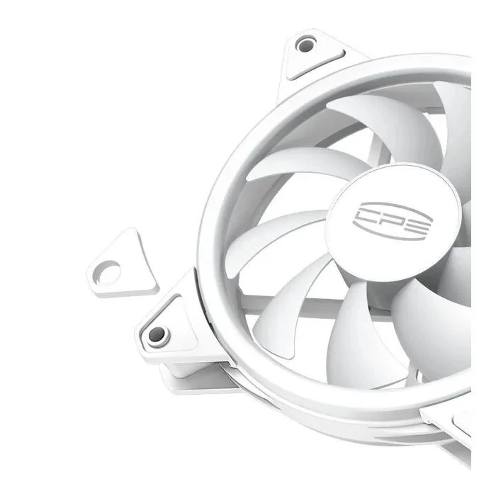 Кулер для корпуса PcCooler F3 T120 ARGB WH (UA)