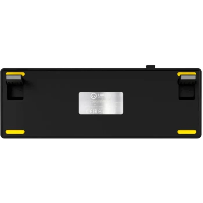 Lorgar KBP70MW Pro RGB Wireless/Bluetooth/USB UA Black/yellow (LRG-KBP70MW-YL-US) (UA) ; Назначение: для телевизора;