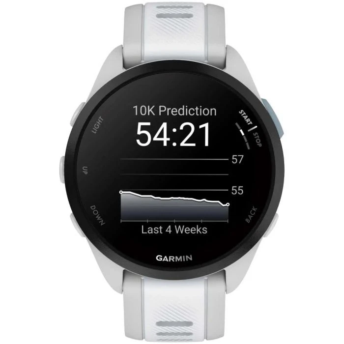 Смарт-часы Garmin Forerunner 165, GPS, Mist Grey/Whitestone, GPS (010-02863-21) (UA)