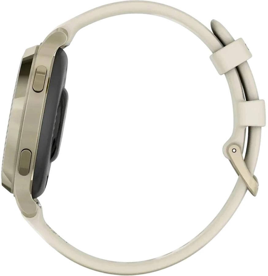 Garmin Lily 2 Active Lunar Gold with Bone Silicone Band (010-02891-50) Сумісність з ОС: iOS, Android OS;