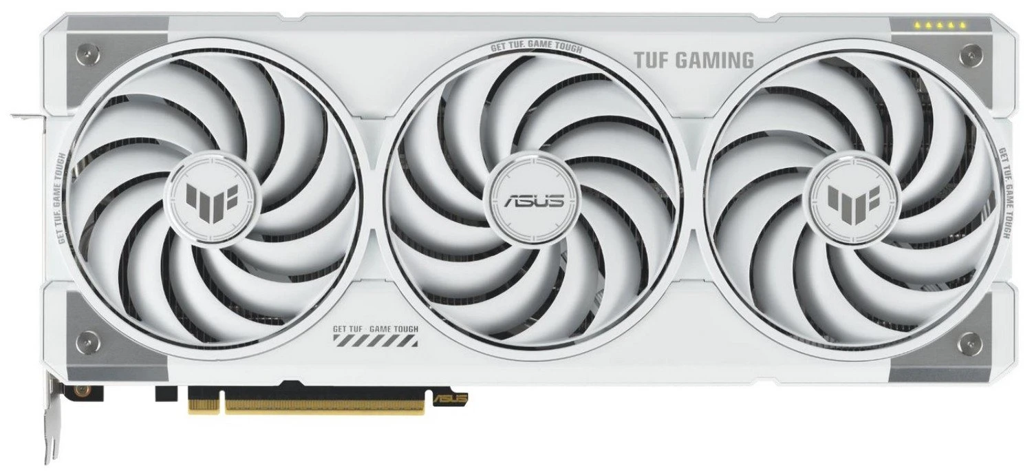ASUS GeForce RTX 5070 Ti 16GB GDDR7 TUF Gaming OC White (TUF-RTX5070TI-O16G-WHITE-GAMING) (EU) Графічний чип: NVIDIA GeForce RTX 5070 Ti;