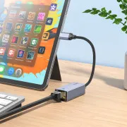 Переходник Hoco UA37 Type-C Ethernet (1000 Mbps)
