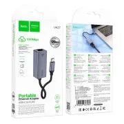 Переходник Hoco UA37 Type-C Ethernet (1000 Mbps)