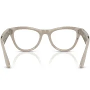 Ray-Ban Meta Skyler Standard - Shiny Chalky Gray / Clear Sapphire Transition (RW4010 6700MF 52-20)