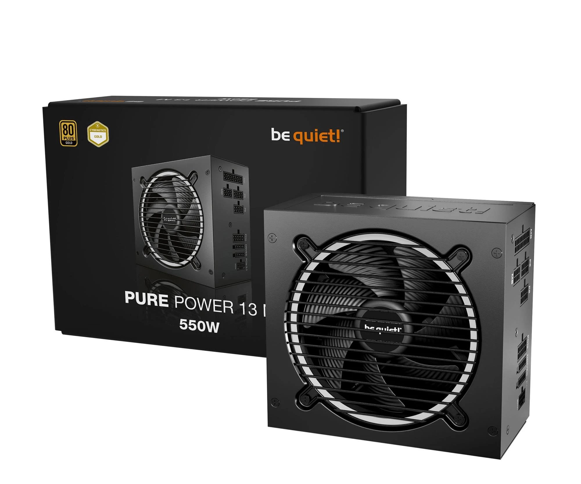 be quiet! Pure Power 13 M 550W 80 Plus Gold (BP024EU) EU Максимальна потужність, Вт: 550