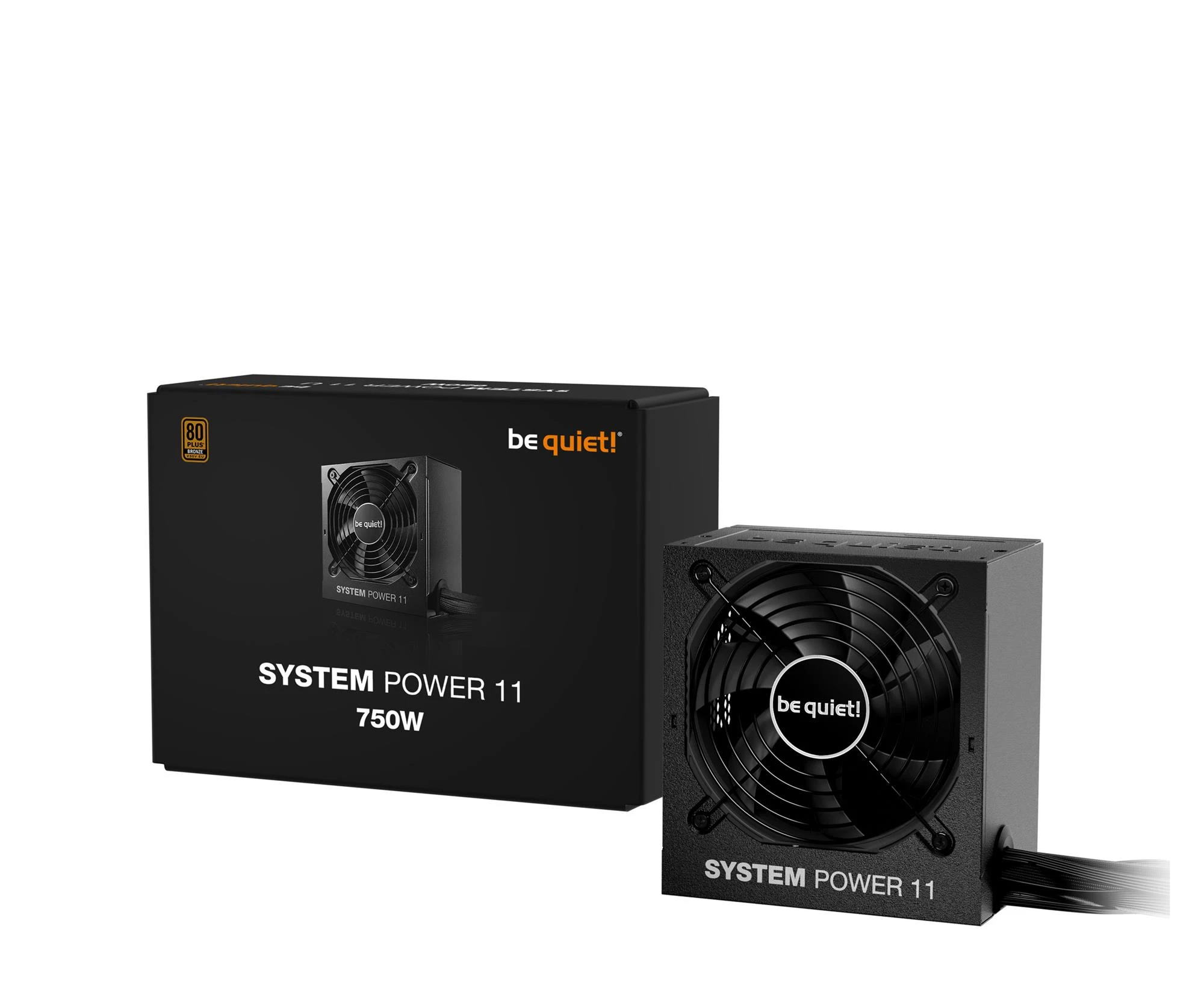 be quiet! System Power 11 750W 80 Plus Bronze (BP012EU) EU Максимальная мощность, Вт: 750 Вт;