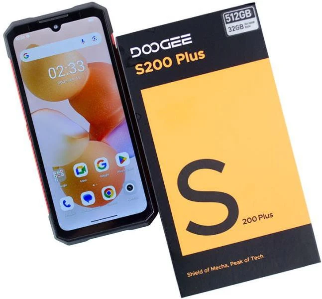 DOOGEE S200 Plus 12/512GB Volcanic Red