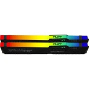 Kingston FURY 64 GB (2x32GB) DDR5 5600 MHz Beast Black RGB EXPO (KF556C40BB2AK2-64) (UA)