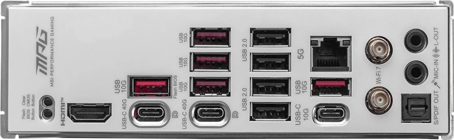 MSI MPG X870E EDGE TI WIFI (911-7E59-001) (UA) Бренд: MSI; Тип роз'єму CPU: Socket AM5;