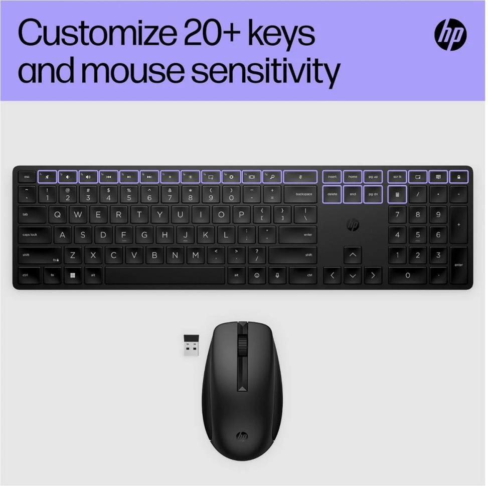 HP 650 Wireless Keyboard and Mouse Combo (4R013AA) (UA)