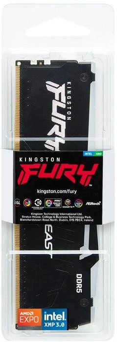 Kingston FURY 32 GB DDR5 5200 MHz Beast Black RGB EXPO (KF552C40BB2A-32) (UA)
