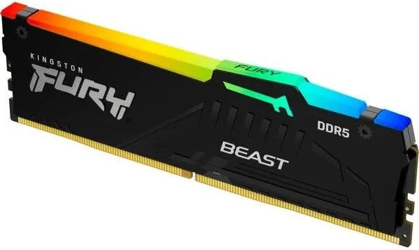 Kingston FURY 32 GB DDR5 6000 MHz Beast Black RGB EXPO (KF560C36BBE2A-32) (UA) Бренд: Kingston FURY; Назначение: