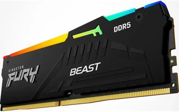 Kingston FURY 32 GB DDR5 6000 MHz Beast Black RGB EXPO (KF560C36BBE2A-32) (UA)