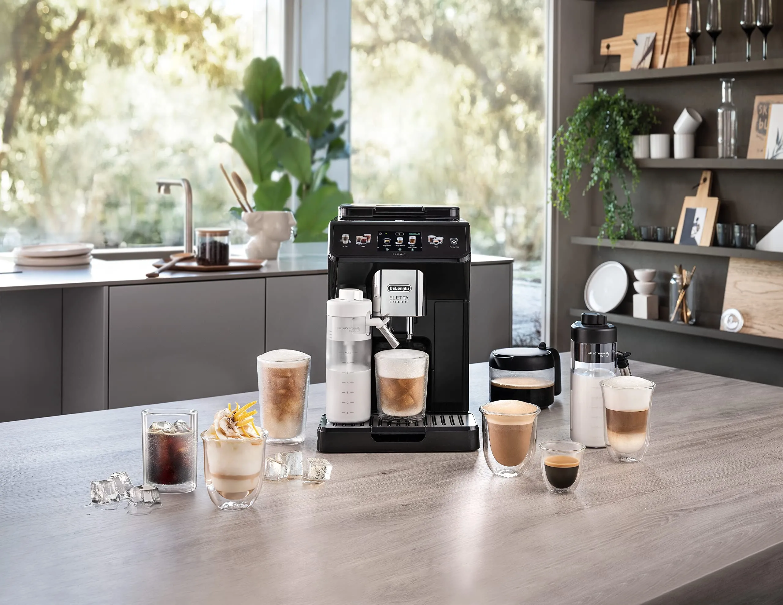 DeLonghi Eletta Explore ECAM 452.67.G (EU) Виробник: Delonghi / Сенсорний екран: