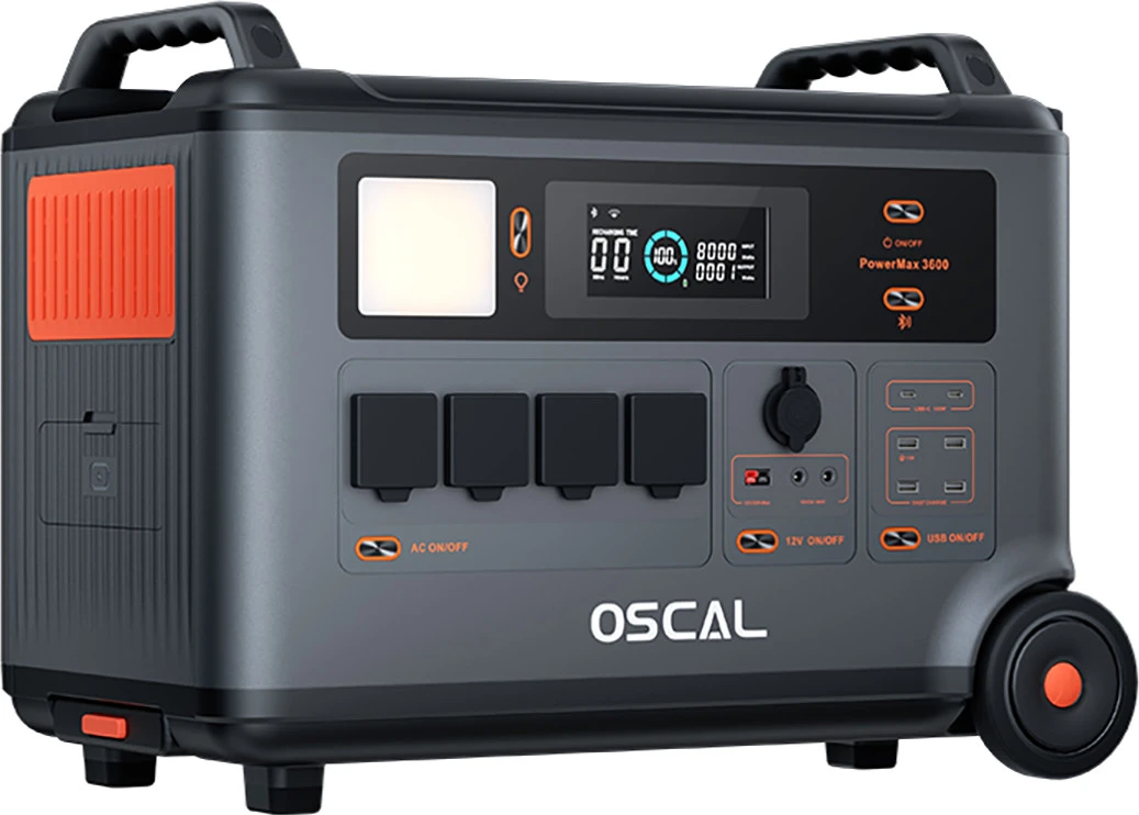 Blackview Oscal PowerMax 3600 (3600Wh 3600W) (EU) Бренд: Blackview; Розетка AC 230В: 4; USB