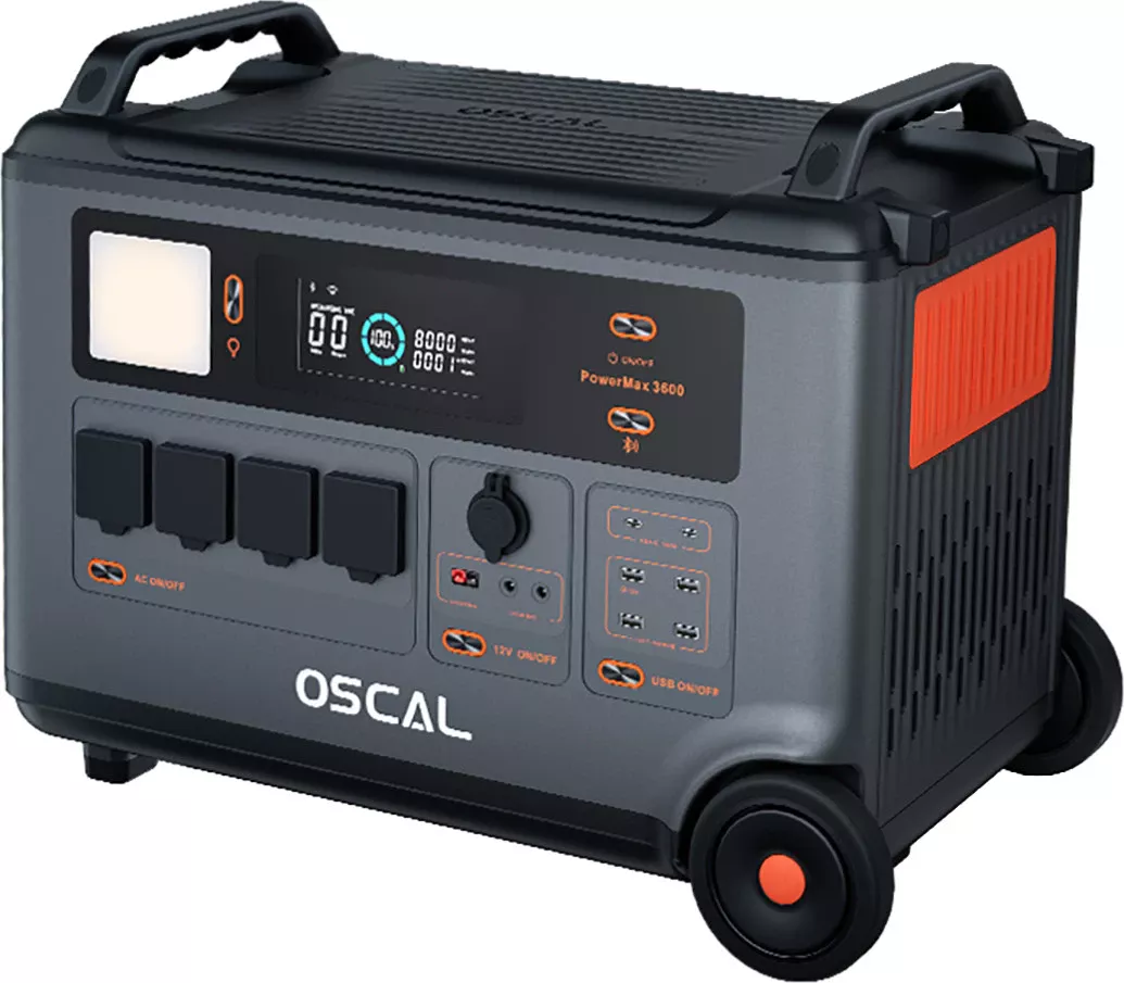 Blackview Oscal PowerMax 3600 (3600Wh 3600W) (EU) Бренд: Blackview; Розетка AC 230В: 4; USB