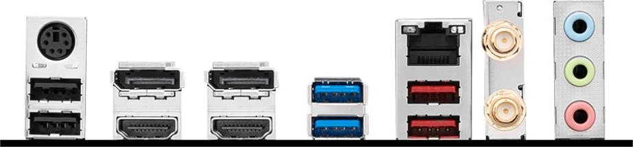 MSI PRO B760M-A WIFI DDR4 EU Конструкция блока питания: 12+1;