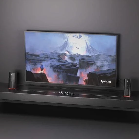 Акустичні колонки Redragon Connie Black (71987) (UA) Бренд: Redragon; Установка: полична;