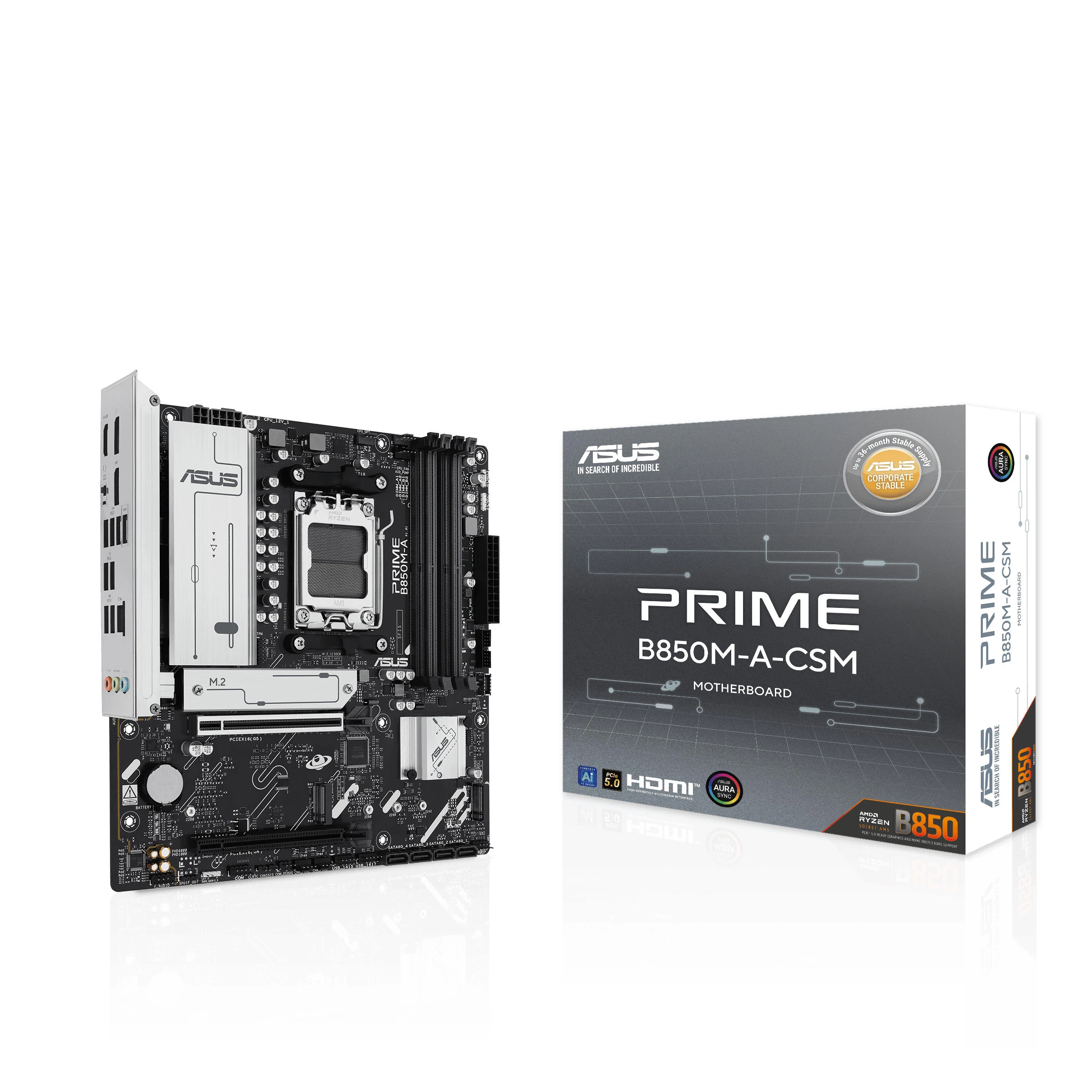 ASUS PRIME B850M-A-CSM (90MB1LQ0-M0EAYC) (UA) По направлению: для дома / офиса;