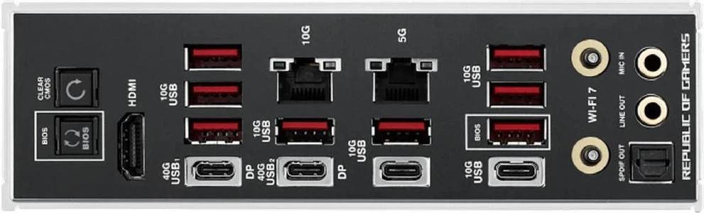 ASUS ROG CROSSHAIR X870E EXTREME (90MB1LB0-M0EAY0) (UA) Бренд: ASUS; Тип роз'єму CPU: Socket AM5;