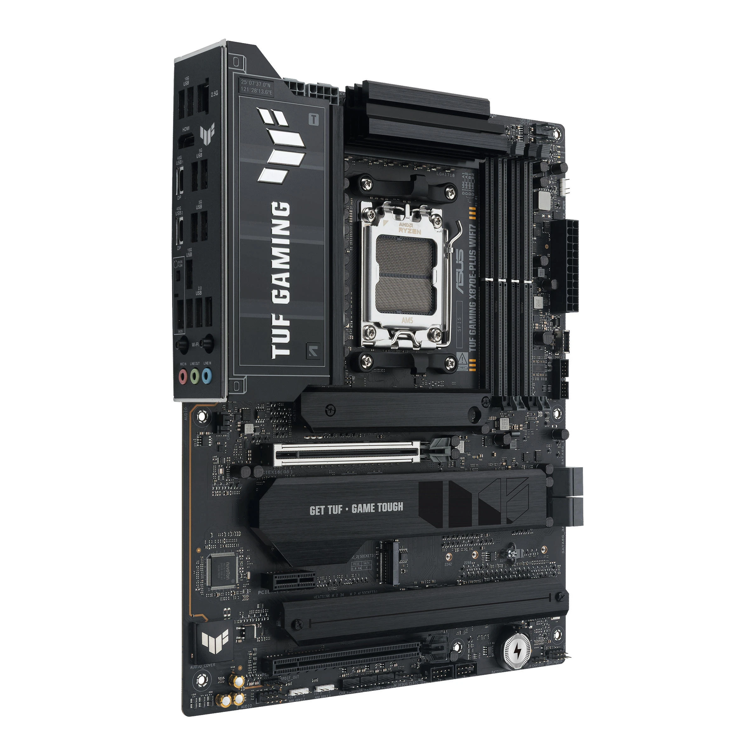 ASUS TUF GAMING X870E-PLUS WIFI7 (90MB1M70-M0EAY0) (UA) За напрямком: геймерська