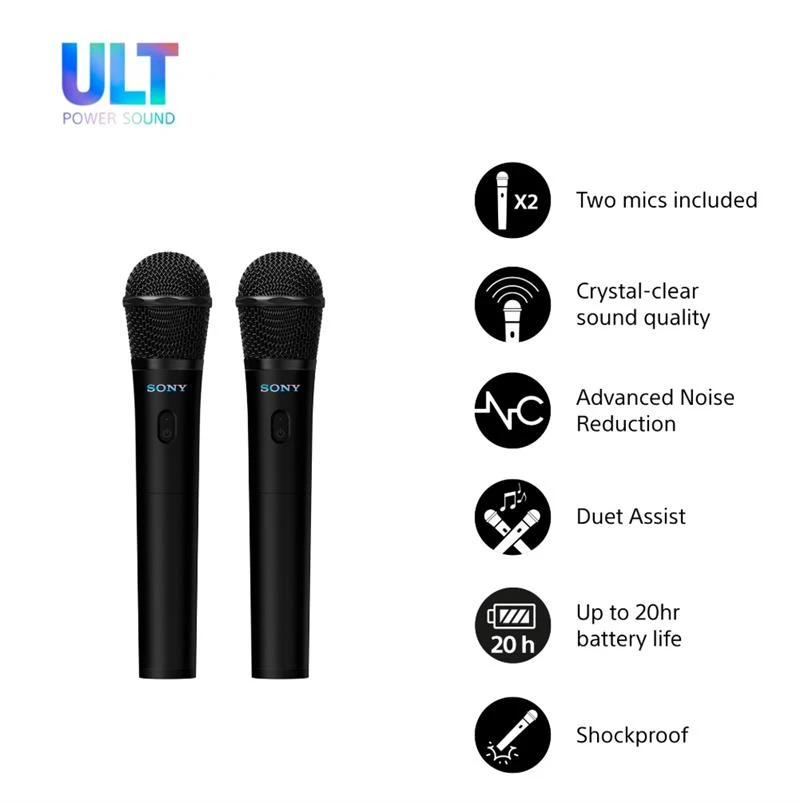 Sony ULT POWER SOUND Wireless (UOULTMIC1.E) (UA) Призначення: Для аудіосистем;