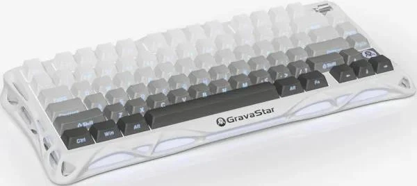 Gravastar Mercury K1 TKL White (GSK1_GWHT) (UA)