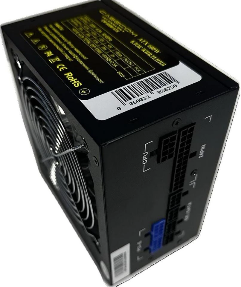 Casecom CM 600M ATX Бренд: Casecom; Форм-фактор БП: ATX, EPS;